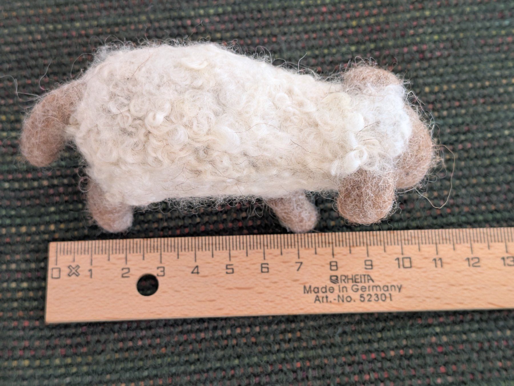 Statuette: Handgefilztes Schaf aus Schweizer Wolle – Nuovo (secondo la descrizione) da Gempen venduto da DennisKl 6