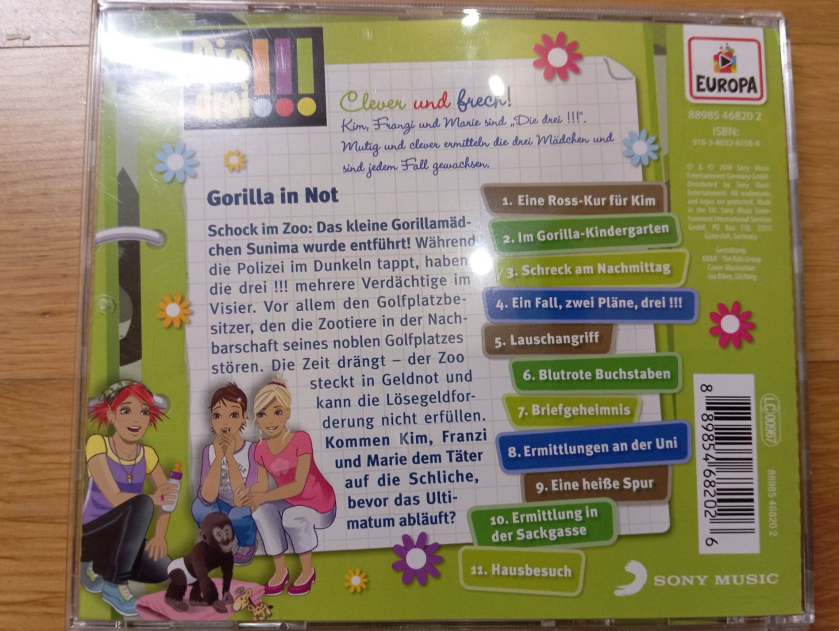 CD: Die drei Ausrufezeichen Fall 58 – Usato da Montlingen venduto da Beanz 1