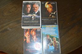 4 VHS Brad Pitt 1 Harrison Ford