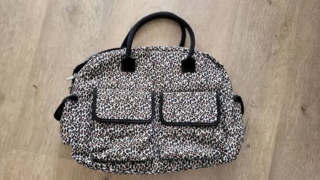 Sac foure-tout léopard synthétique