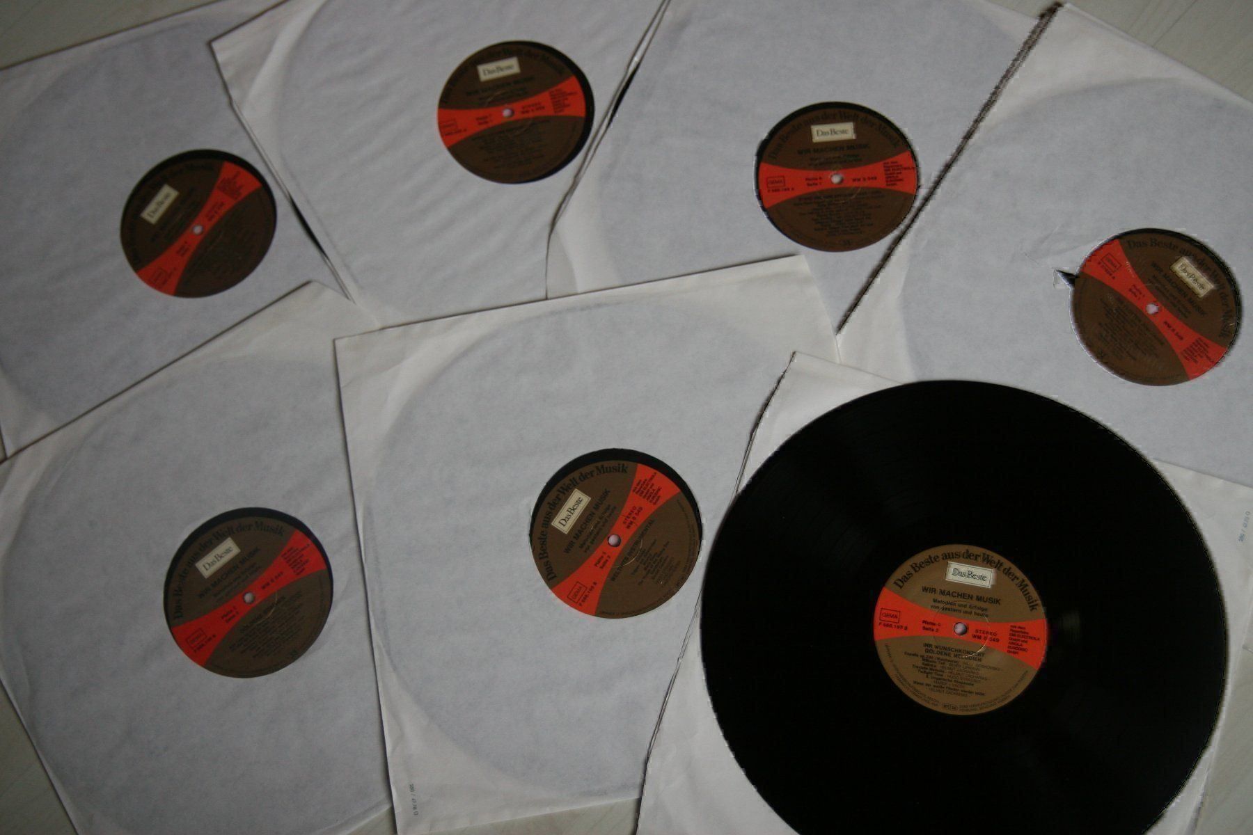 Schallplatten: 8 Stk. LP's Wir machen Musik – Gebraucht aus Fislisbach von lorgli 1