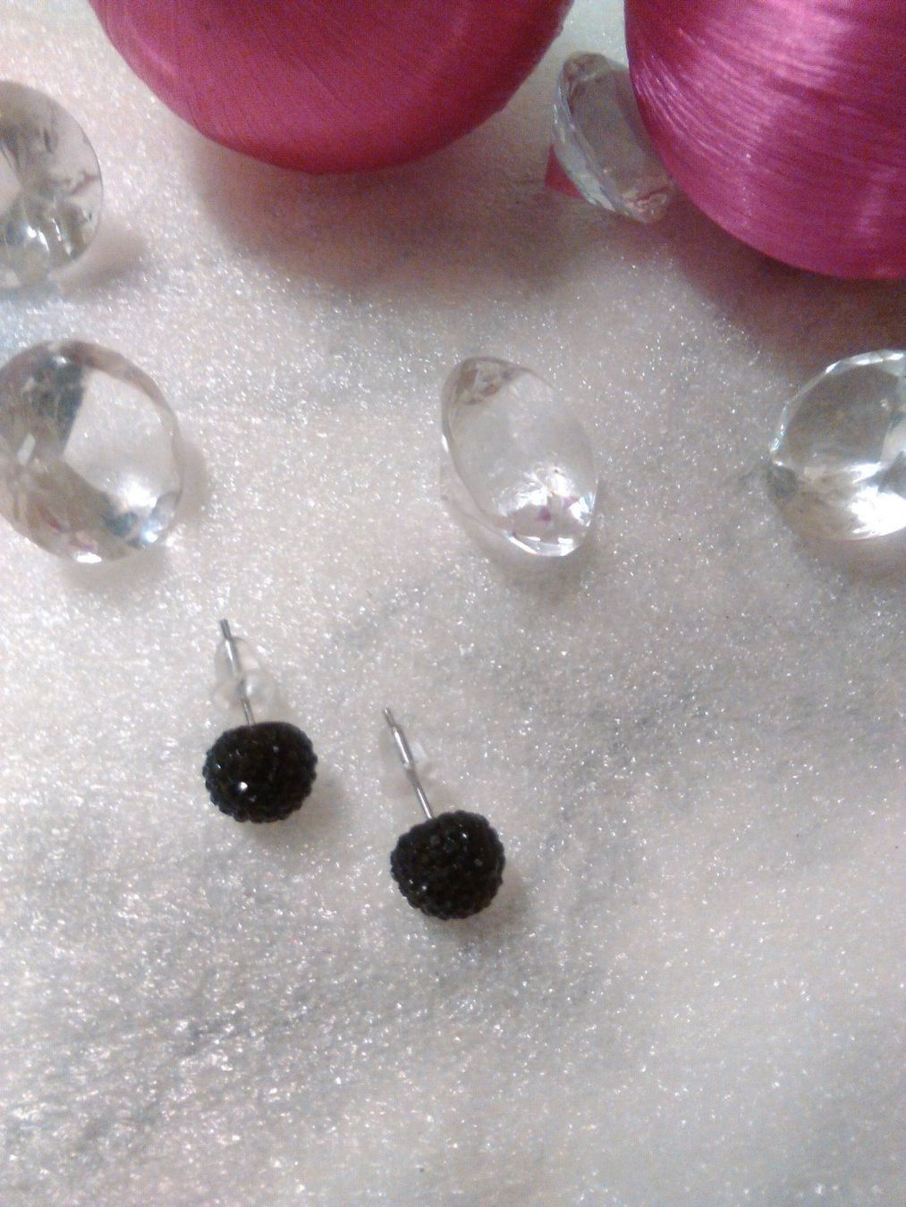 Boucles d'oreille: ohrringe mit echt kristall,schwarz – Neuf (Voir description) à Basel par bijoutrie_4 4