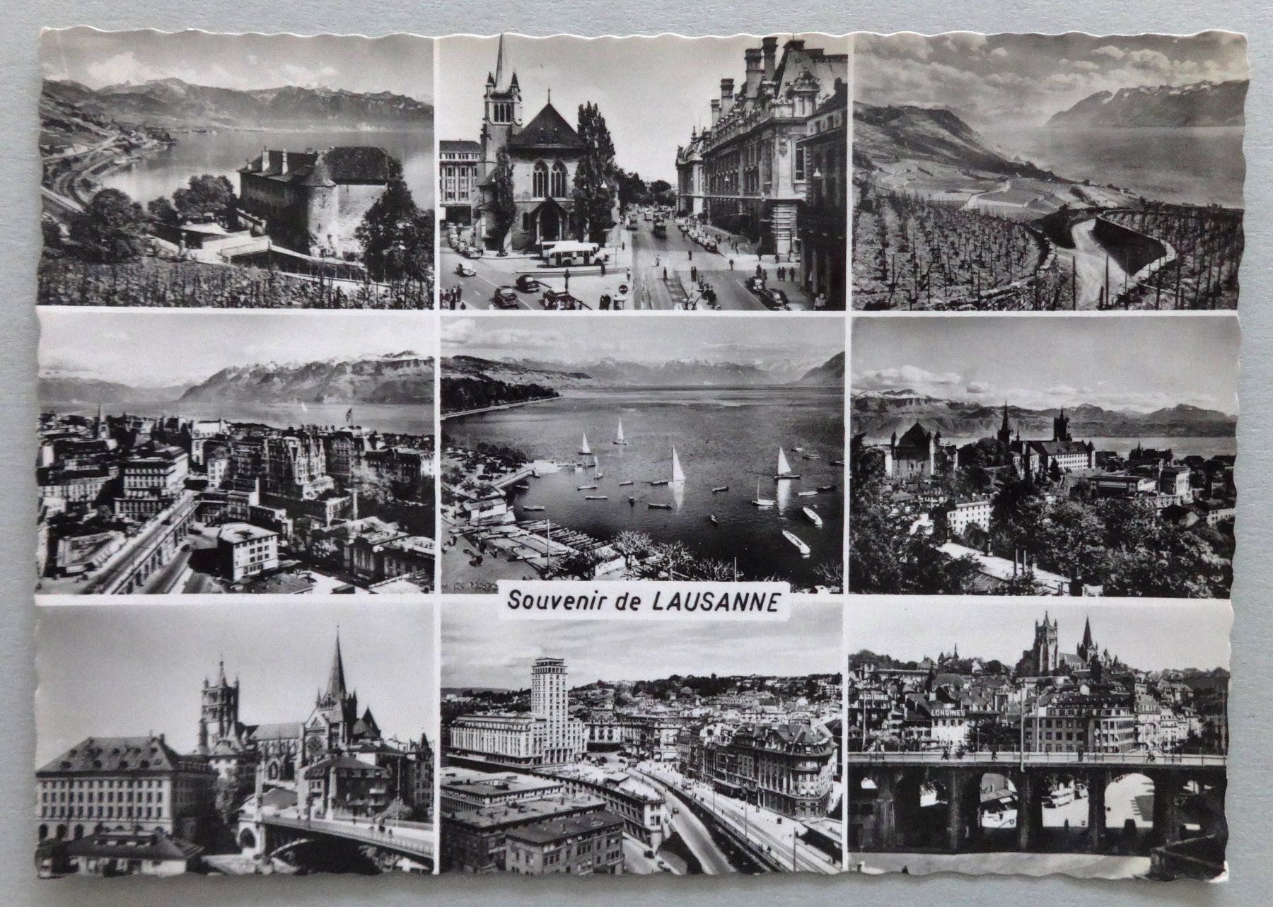 Cartes postales: Souvenir de Lausanne – D'occasion à Fétigny par Billy2miny