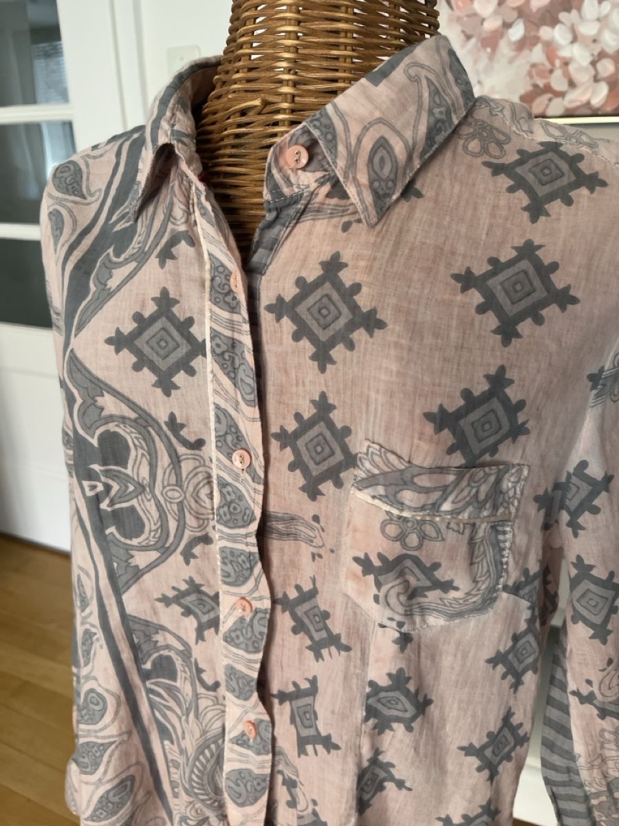 Blusen: Hemd, Cachet, Baumwolle, ca. 40 – Gebraucht aus Solothurn von Bobesch08 1