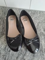 Ballerinas Lackleder schwarz Grösse 39 neu
