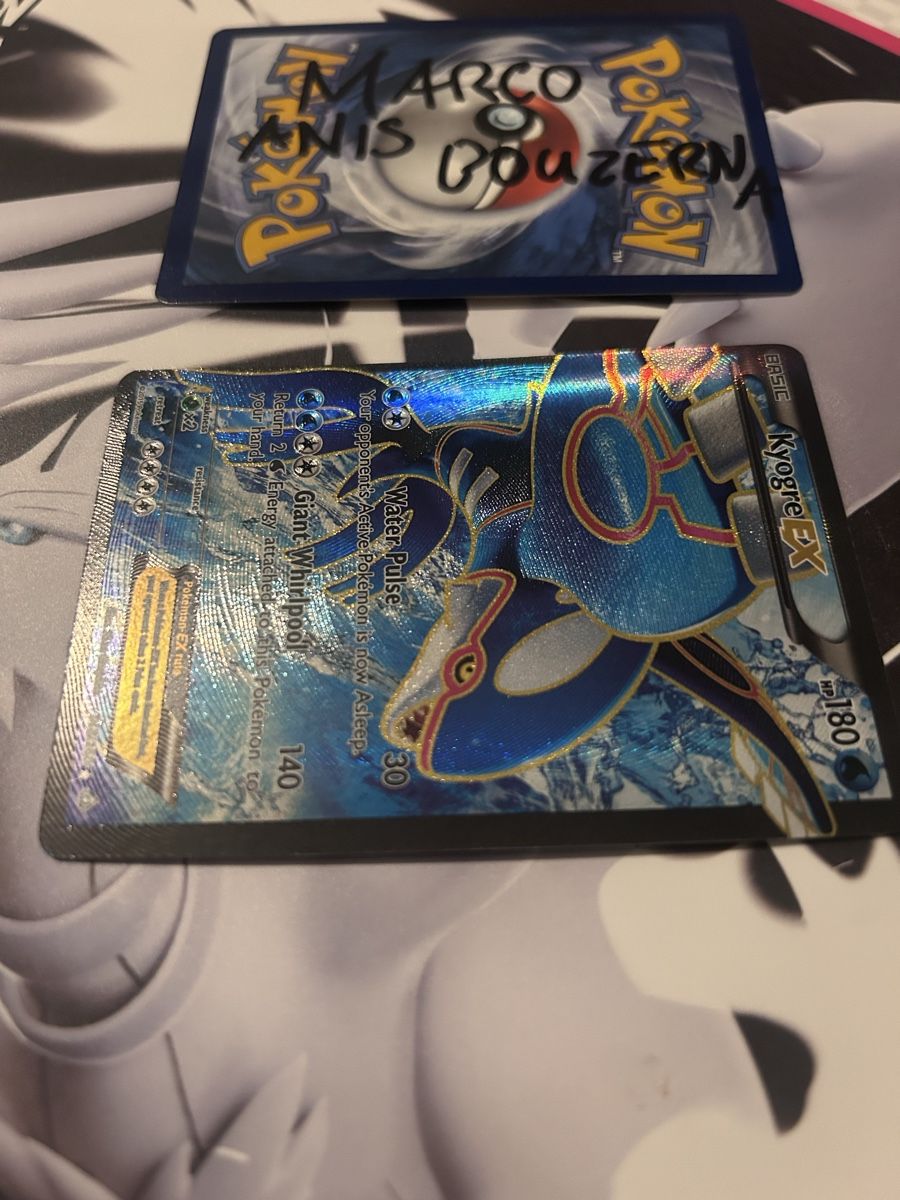 Pokémon Carte collezionabili: Kyogre primo choc 148 – Usato da Prilly venduto da BlindLoot 2
