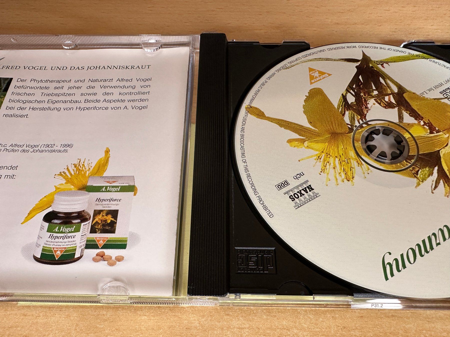 CD: N2 A. Vogel - Classic Harmony – Usato da Rikon im Tösstal venduto da Alpenmutz 2