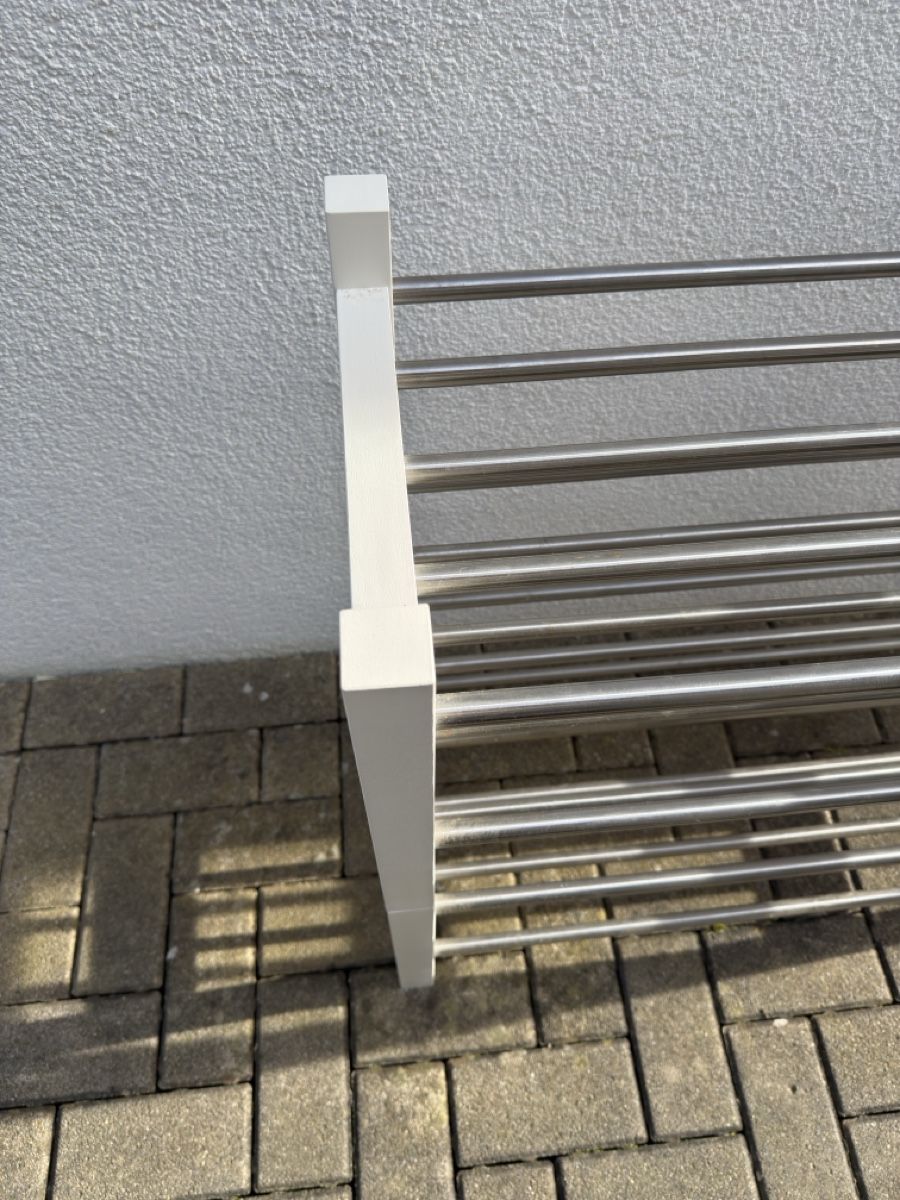 Guardaroba: 2 weisse Schuhregale – Usato da Sarmenstorf venduto da Nathaliie_21 2