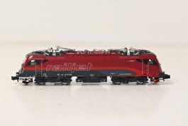 Railjet Lokomotive Hobbytrain Spur N mit OVP ,läuft einwandf
