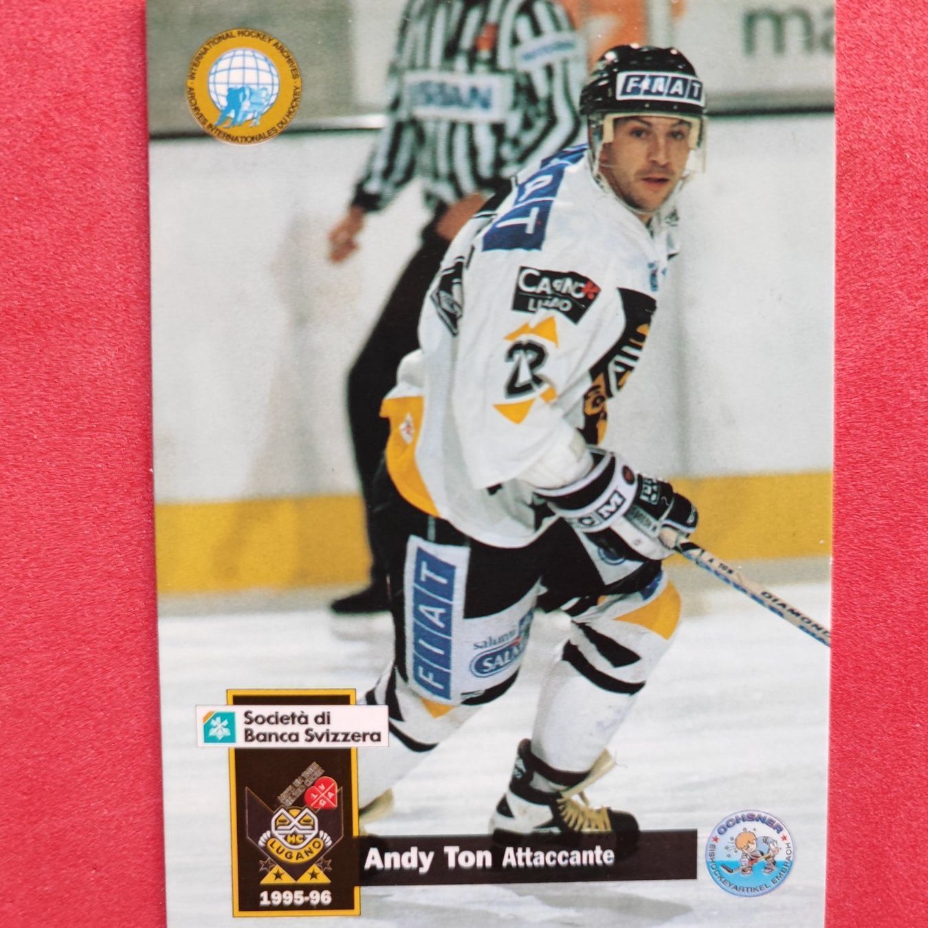Carte collezionabili: Andy Ton - HC LUGANO - 1995/96 – Usato da Dübendorf venduto da kb86_MOVIE