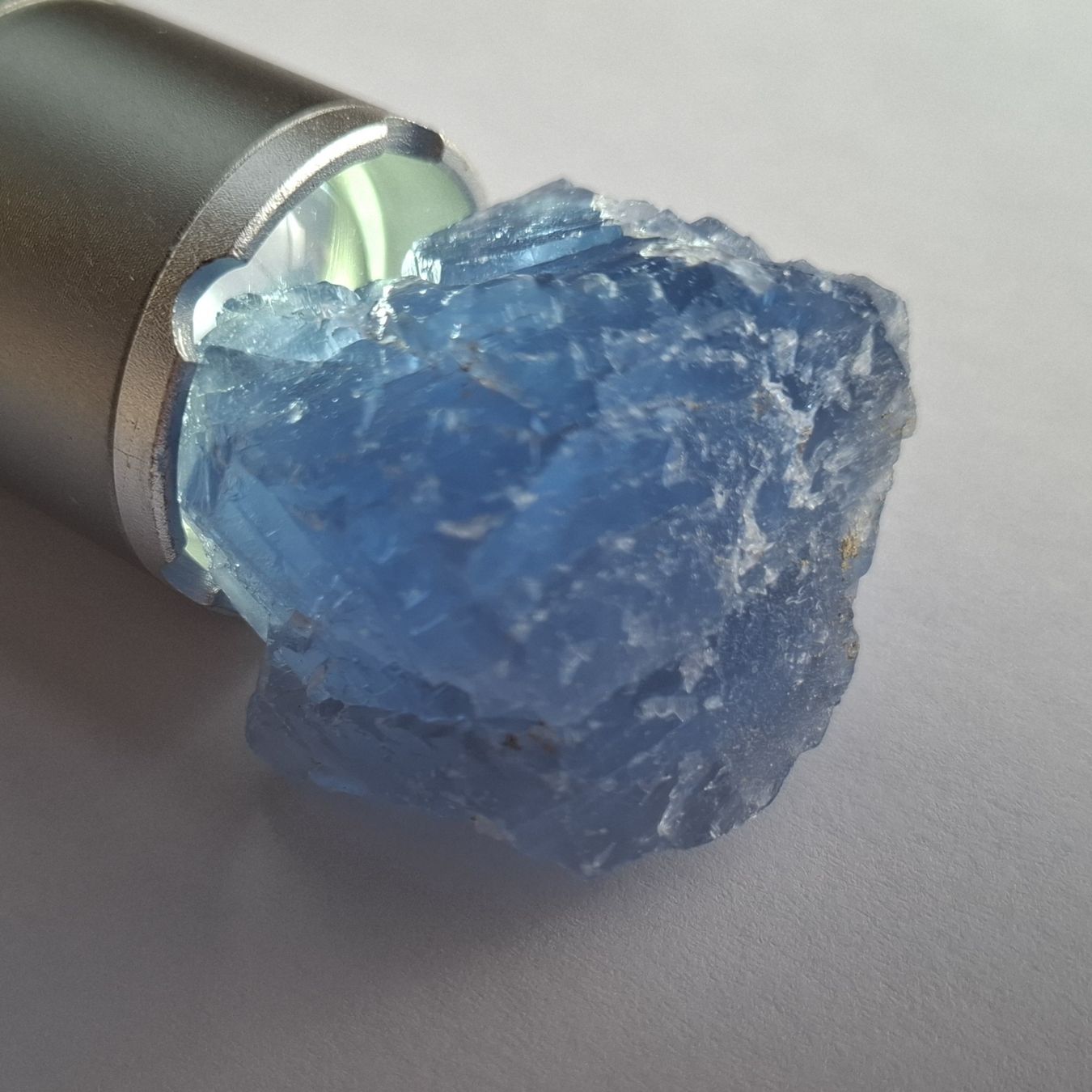 Minerali & Pietre curative: Fluorit BLAU Naturstein – Nuovo (secondo la descrizione) da Pfäffikon ZH venduto da mrstone 1