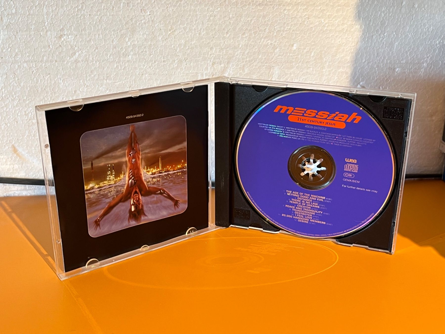 CD: Messiah - 21st Century Jesus - HH22B – Usato da Küsnacht ZH venduto da hardcore.earth 2