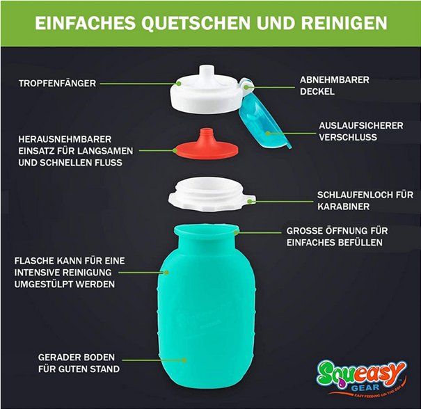 Borracce & Thermos: Squeasy Sport Flasche ca. 440ml – Usato da Unterengstringen venduto da saraman 2