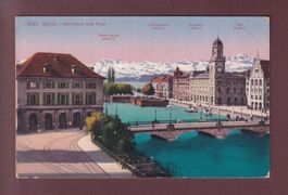 ZÜRICH - Helmhaus - Post - 1920