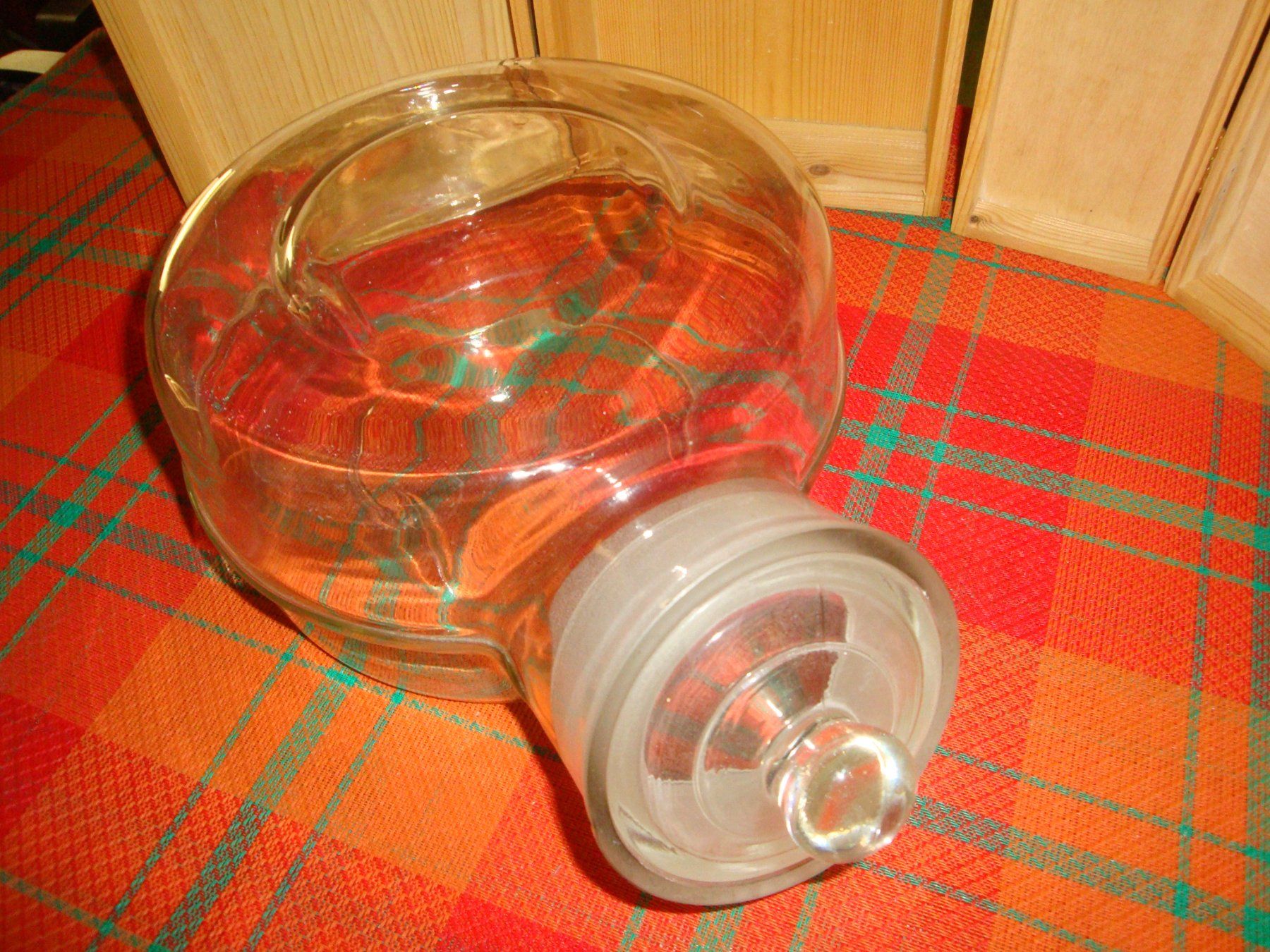 Bicchieri: Einzigartiges Glasgefäss mit Deckel, Vintage Design! – Usato da Enggistein venduto da mach1 5