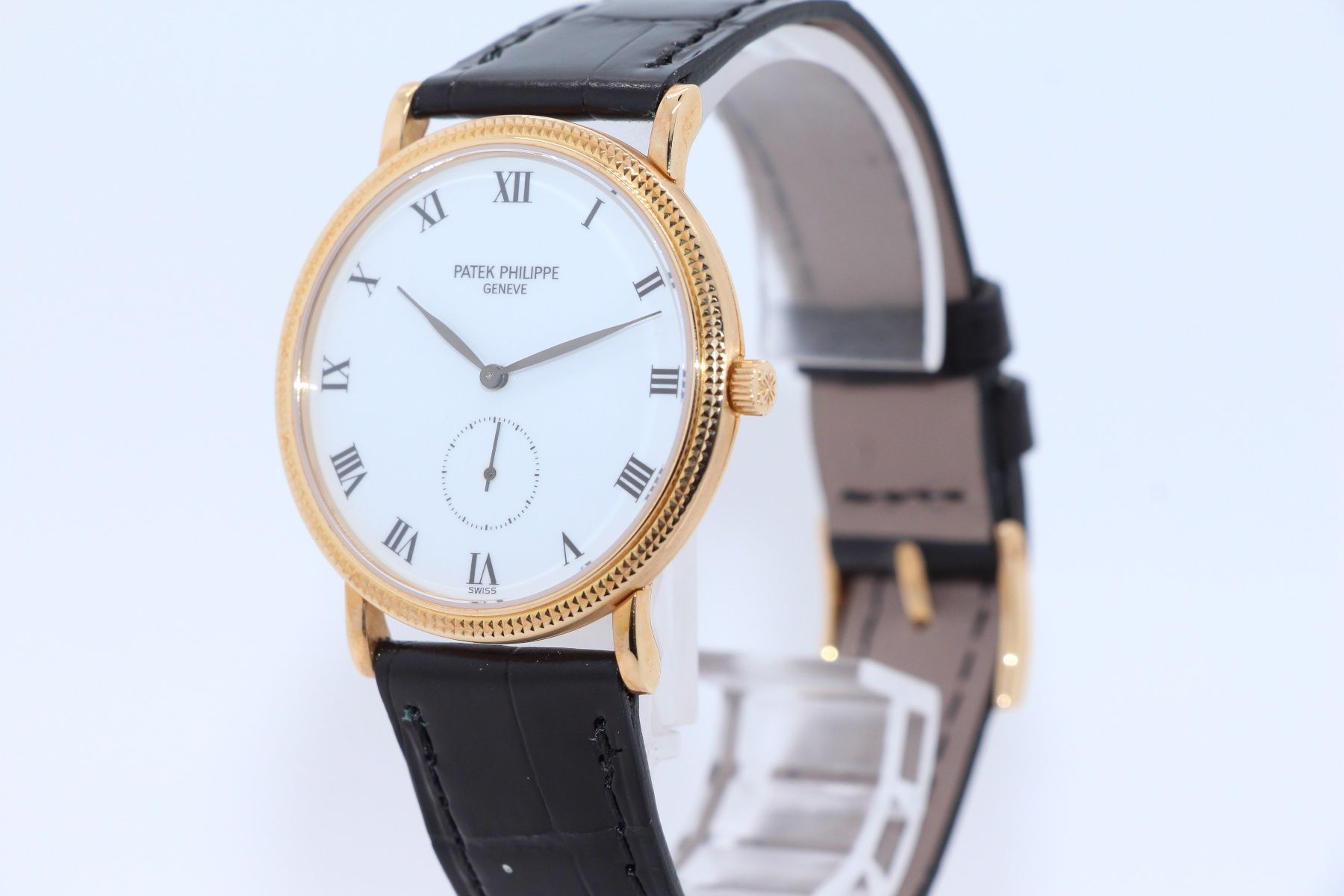 Patek Philippe Uhren: Patek Philippe Calatrava Gelbgold Ref. 3919J, Original Box – Gebraucht aus Zug von eMDi_Collection 3