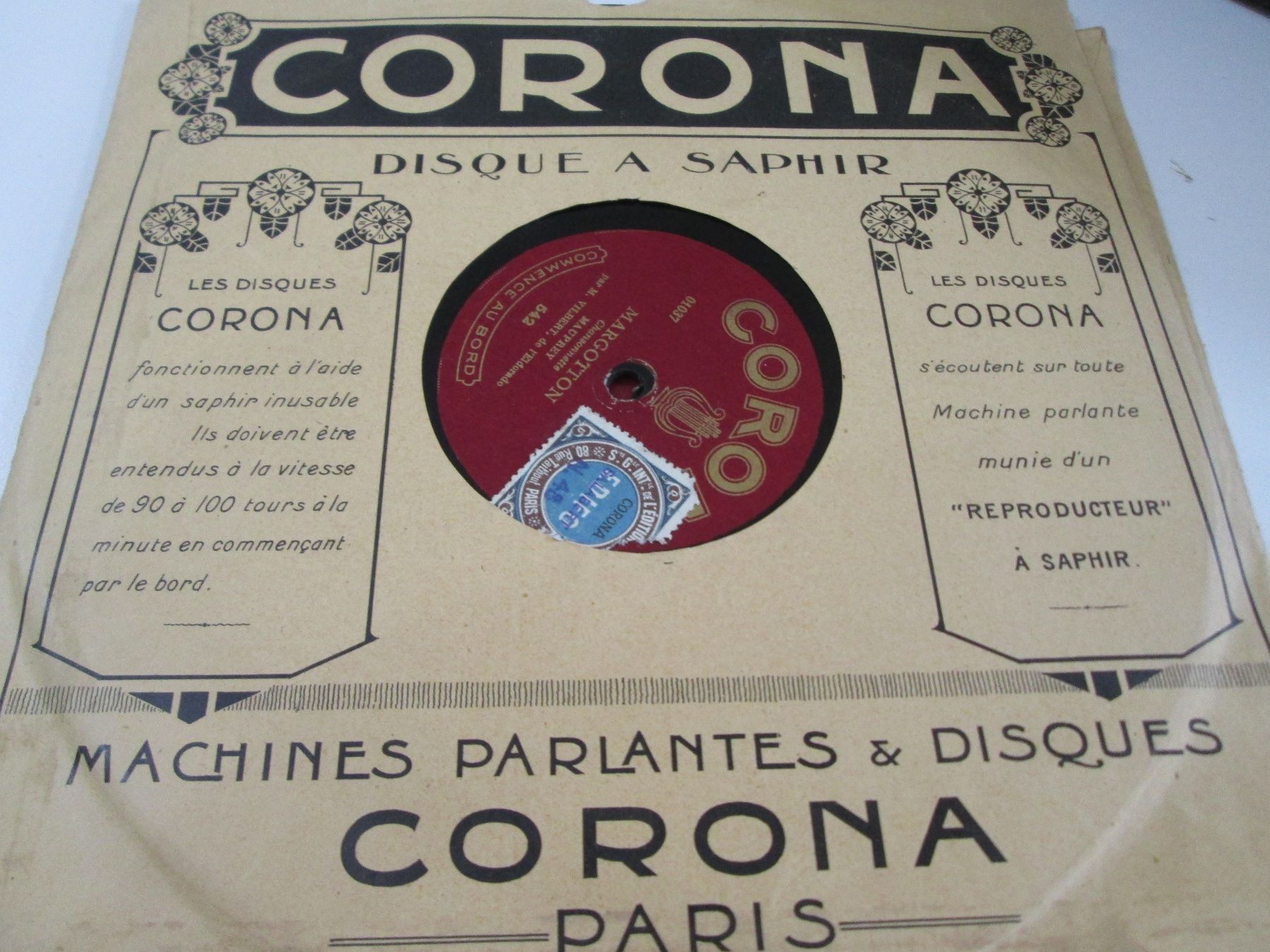 Vinyles: DISQUES 78 TOURS – D'occasion à Lausanne par Leag 2