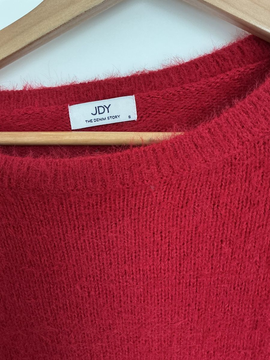 Maglioni & Felpe: Cosy JDY Red Fluffy Jumper – Usato da Bern venduto da val_kw6s 1