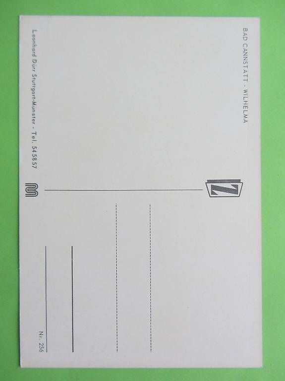 Cartoline postali: 2 Ansichtskarten Tiergarten Wilhelma Stuttgart – Usato da Malters venduto da moc_z8d9 2