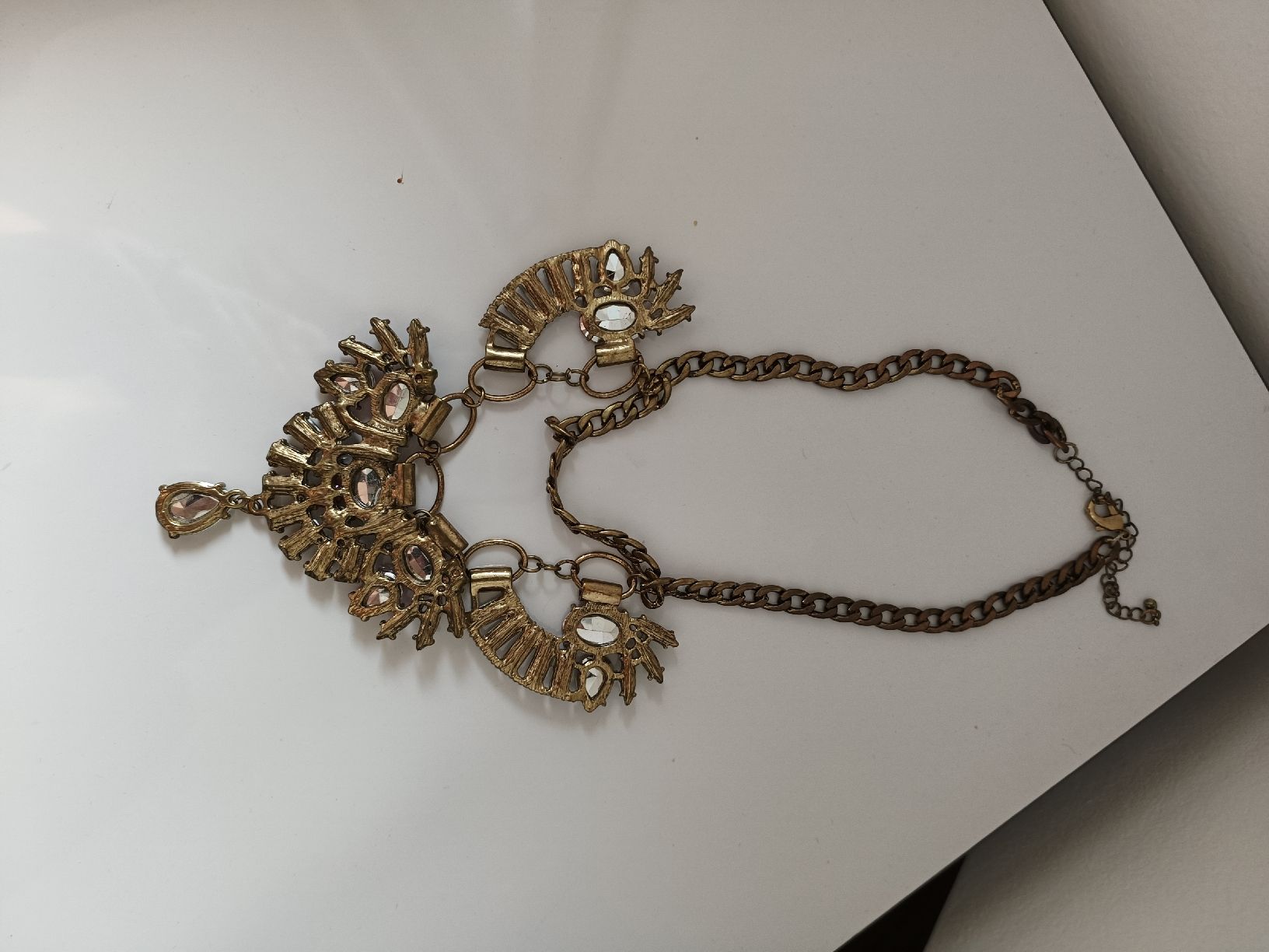 Catenine: Halskette mit rosa Steinen, Modeschmuck – Usato da Würenlos venduto da sanfrancisco27 2