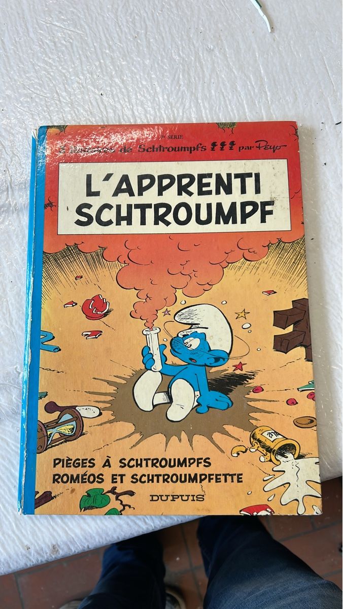 Fumetti: Schlümpfe Comic "L'apprenti Schtroumpf" – Usato da Waldenburg venduto da umu_g6sq