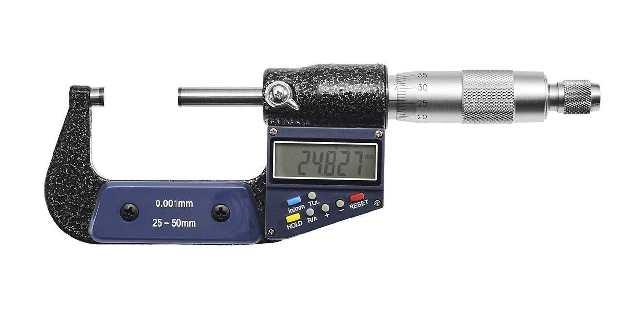 Messen: Digitale Mikrometerschraube 25-50 mm – Neu und originalverpackt aus Bottighofen von zaap 1
