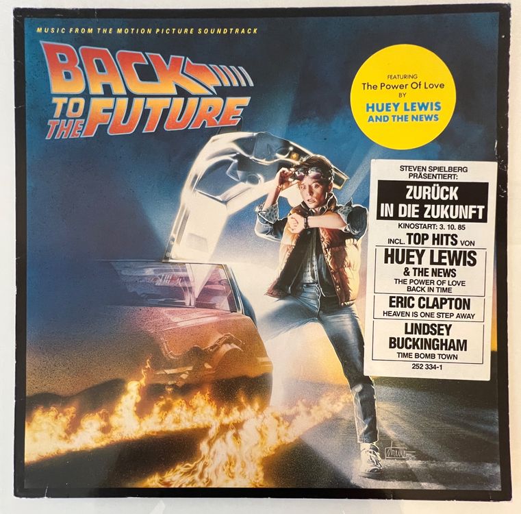 Back To The Future Soundtrack auf Vinyl von 1985 (Gebraucht) in ...