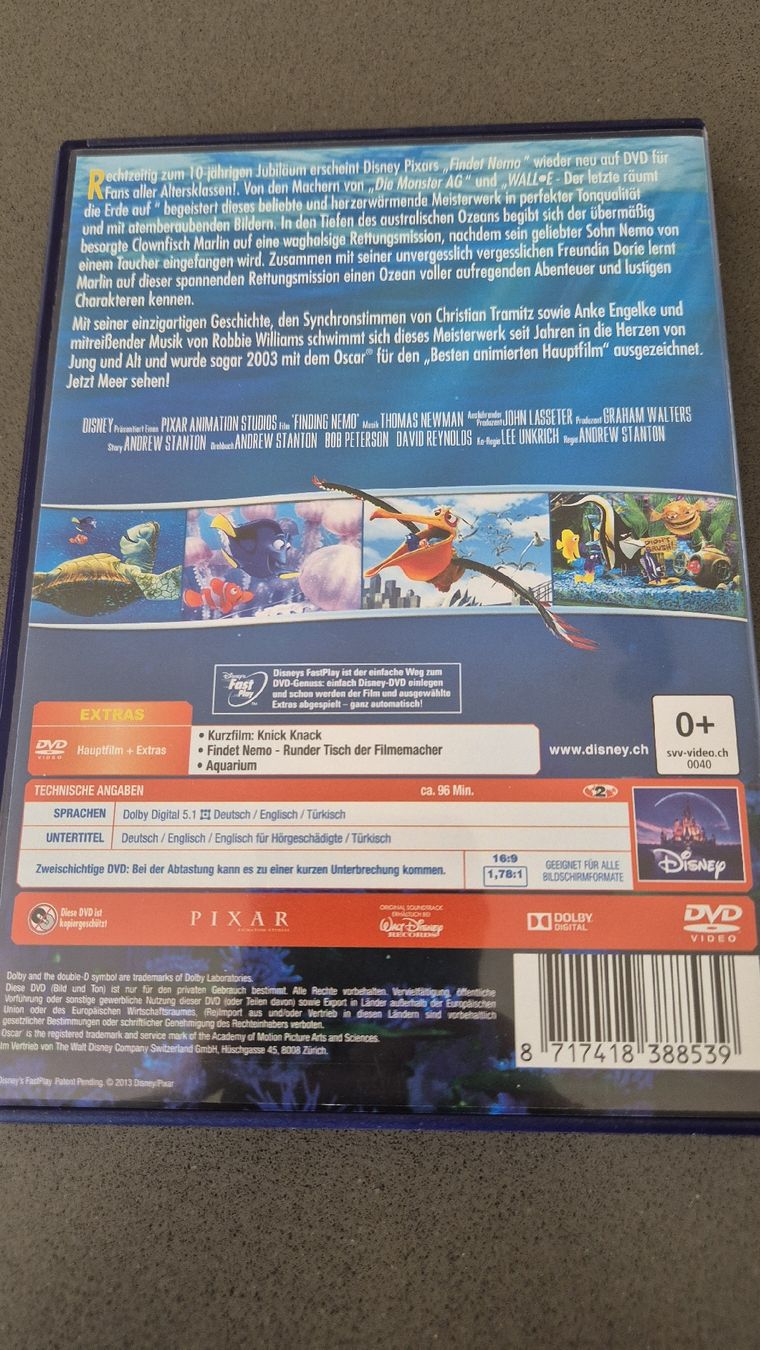 Alle DVDs: Findet Nemo DVD  – Gebraucht aus Auw von Goldflimmer 1