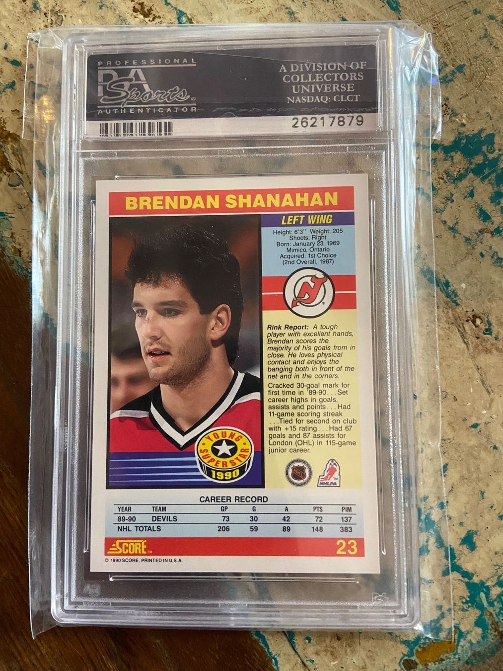 NHL Sammelbilder & Trading cards: NHL Brendan Shanahan PSA 10 – Neu (gemäss Beschreibung) aus Mettmenstetten von Pimplzwrg 1