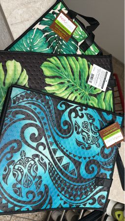 Tasche wiederverwendbar hot/cold Tropical Paper Garden