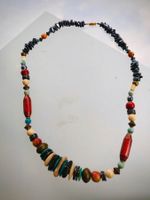 HALSKETTE   *****   Schöner, ausdrucksstarker Ethnoschmuck