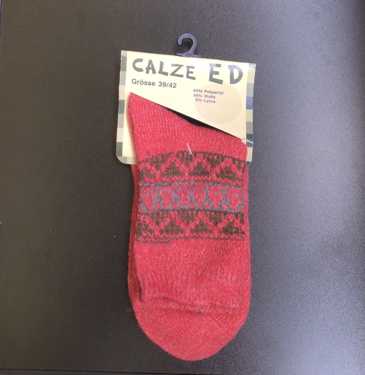 Socken: Calze ED Socken Grösse 39/42 neu – Neu und originalverpackt aus St.Gallen von nitka.