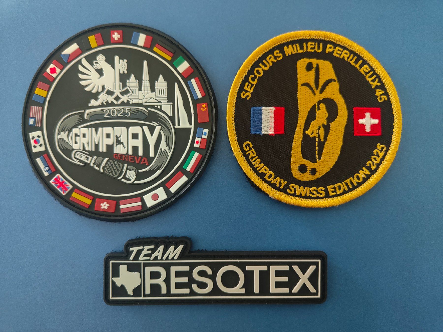 Patches: Grimpday 2025 – Neu und originalverpackt aus Payerne von jacmar