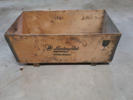 Lamborghini Kiste, Verpackung, Antik, Dekorieren, Werkstatt
