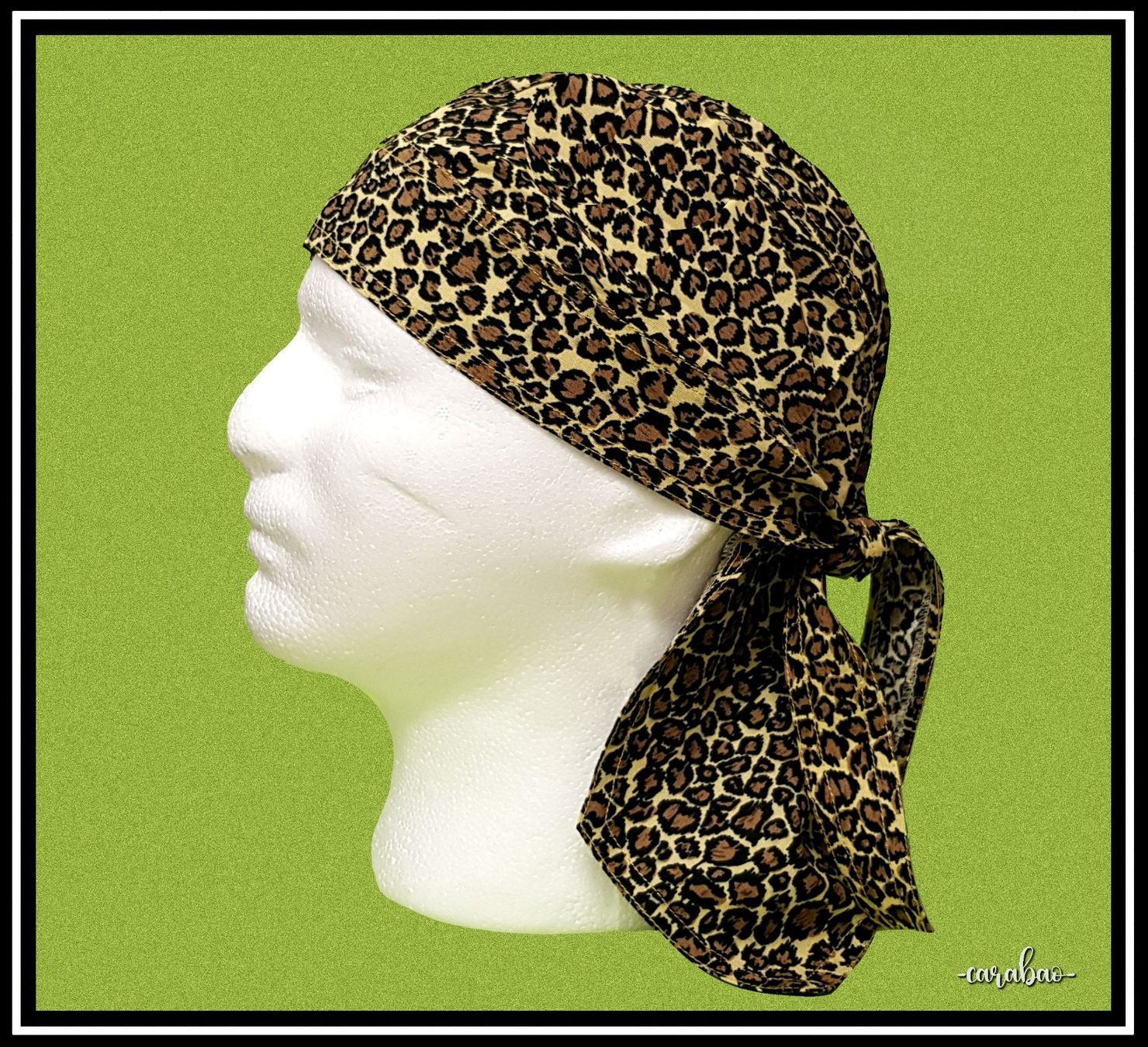 Foulard & Sciarpe: Zandana / Leopard-Muster / Nr. C-3040 – Nuovo (secondo la descrizione) da Winterthur venduto da -carabao-