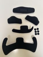 Uvex Helm Polster Set Klettverschluss neu