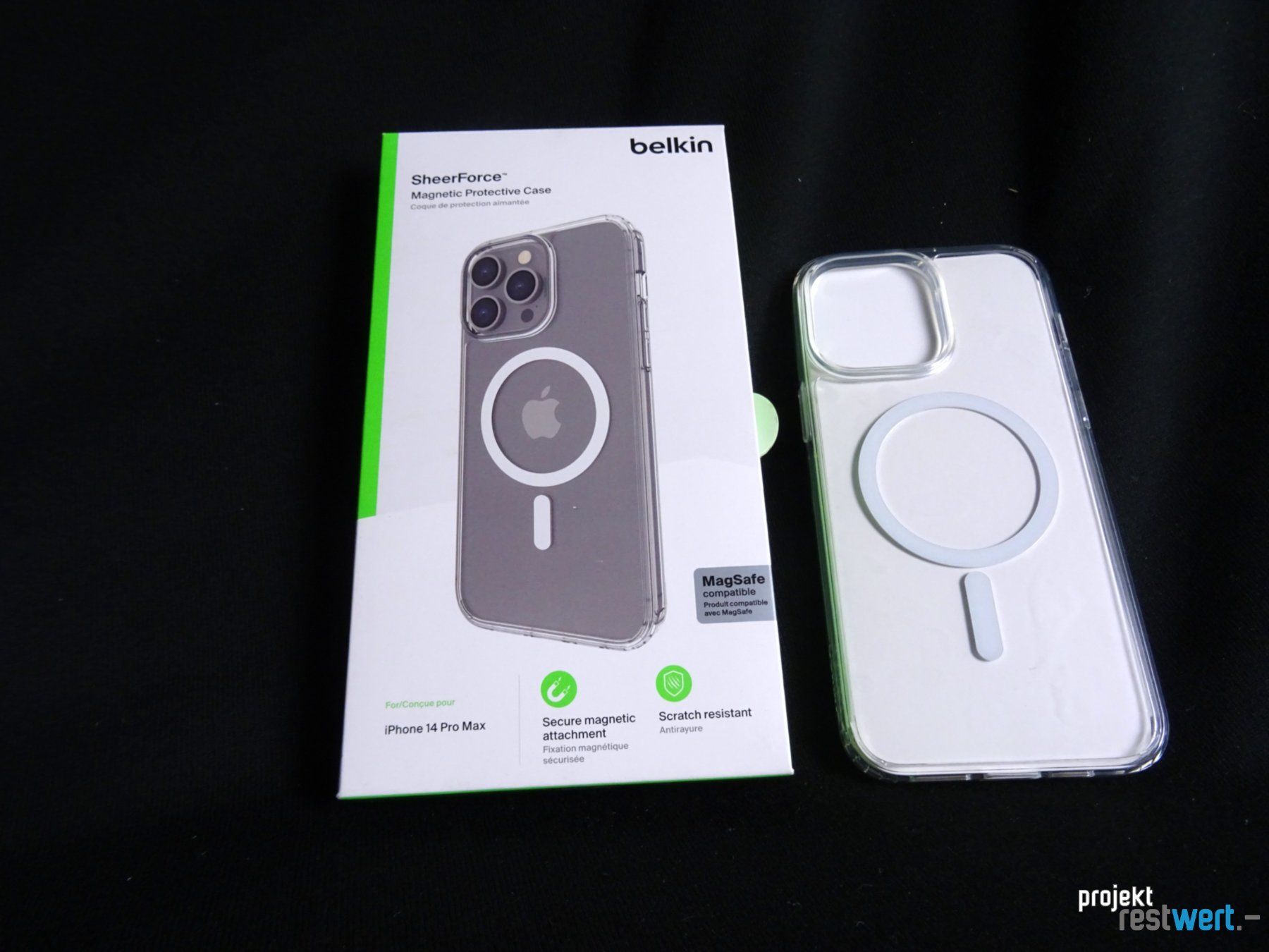 Belkin Cover & Protezioni schermo: iPhone 14 Pro Max Handyhülle von BELKIN – Nuovo (secondo la descrizione) da Bülach venduto da restwert_buelach