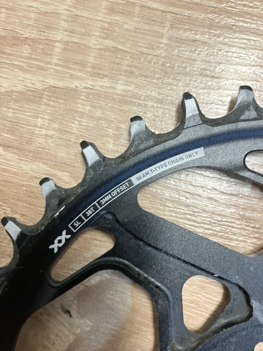 Sram Pezzi di ricambio: SRAM Kettenblatt XX SL Eagle 38Z 3mm Offset – Usato da Malvaglia venduto da mam1968 2