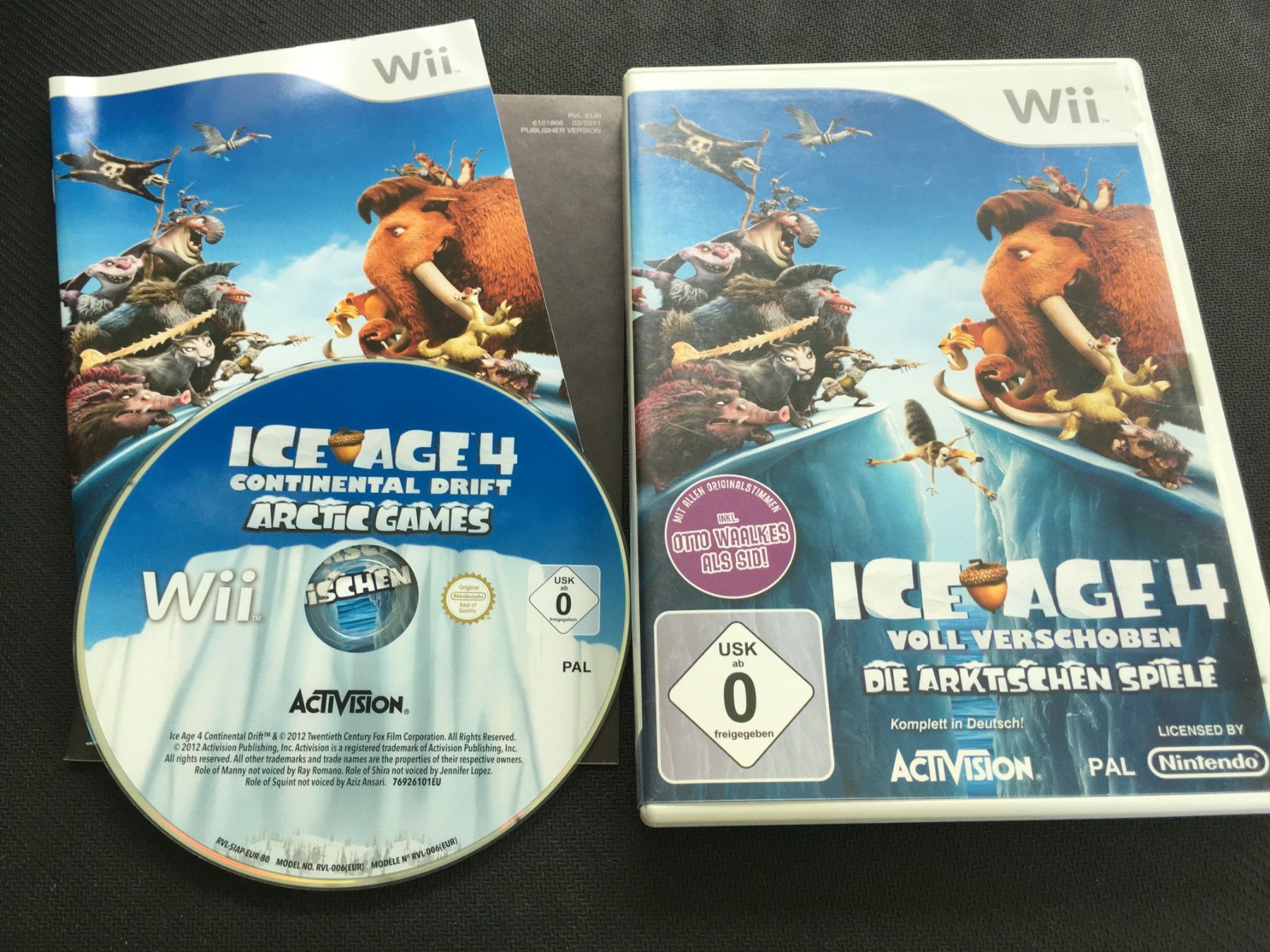 Nintendo Jeux: Ice age 4 - Nintendo Wii – D'occasion à St.Gallen par Punktchen01