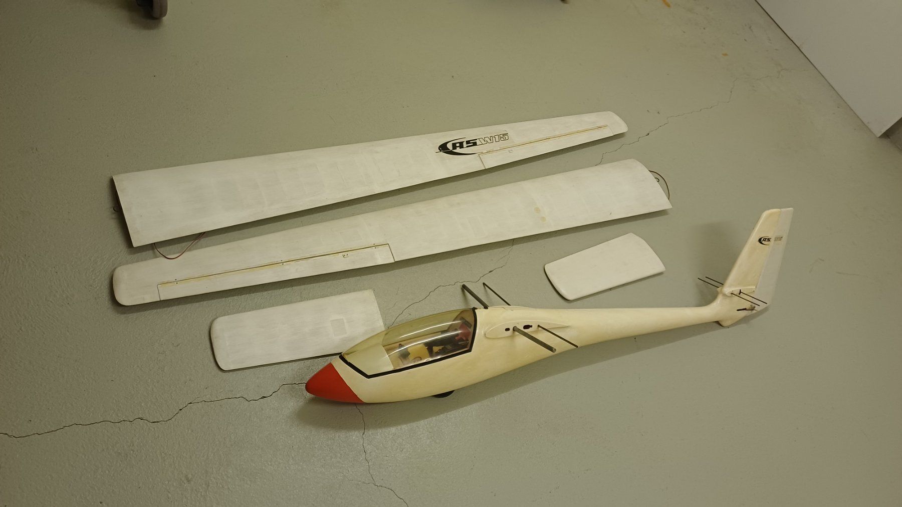 Modellismo RC: Rc Asw-15 Modellflugzeug – Usato da Diegten venduto da Rouge262 2