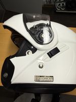 Motorradhelm Shoei Neotec weiss Grösse M gebrauchter Zustand