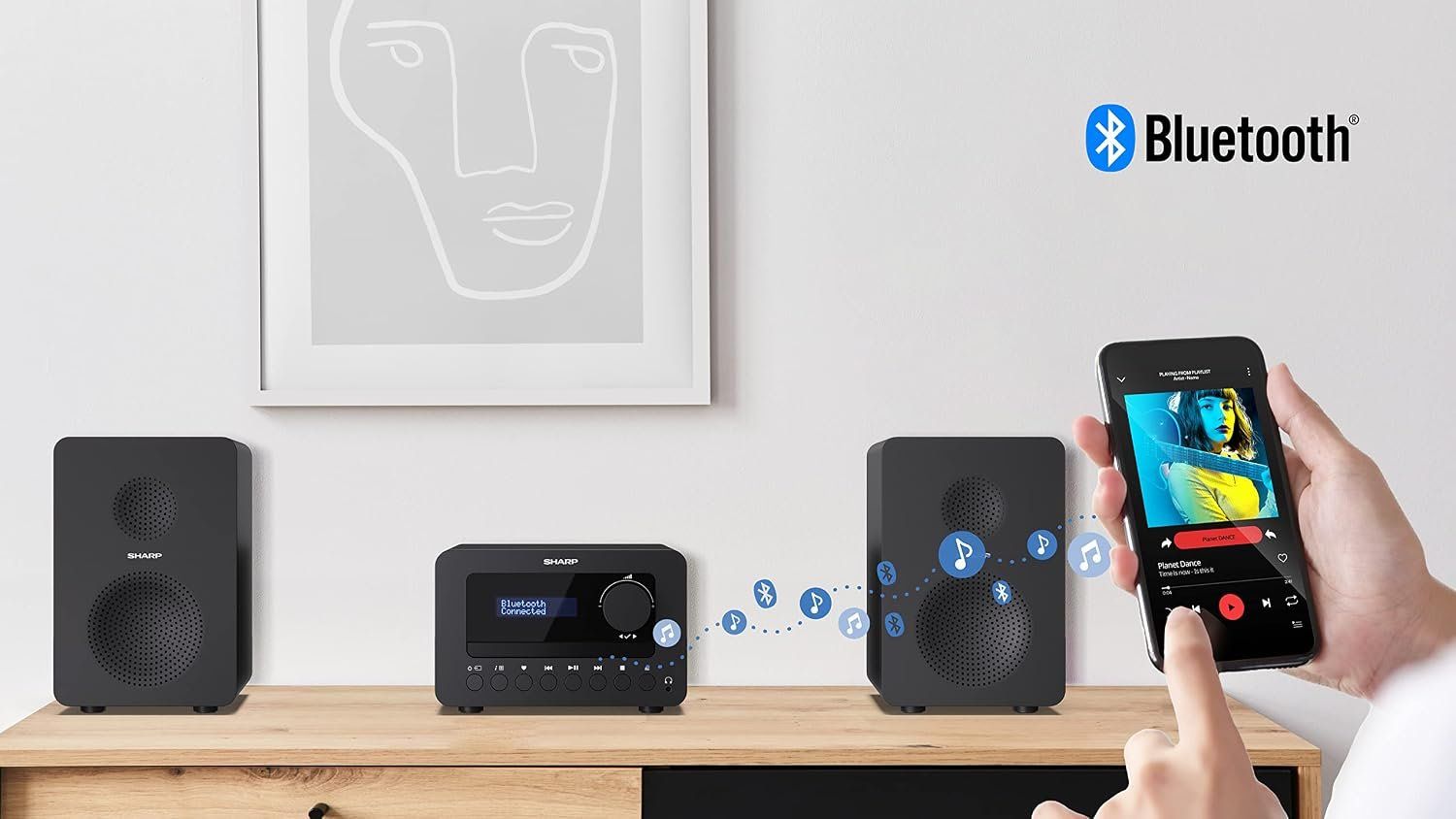 Audio- & Mediensysteme: Stereoanlage DAB+ Bluetooth CD MP3 USB 40 W Schwarz – Neu und originalverpackt aus Schaffhausen von che_p9xl 1