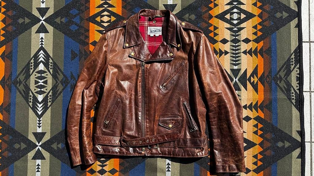 Jacken: Schott Leather Motorcycle Jacket - N.Y.C. (XL) – Gebraucht aus Engelberg von Bae2008