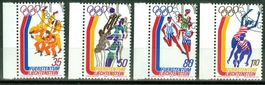 1976_FL-Olymp. Spiele - Satz SBK 589 - 592; ET gestempelt