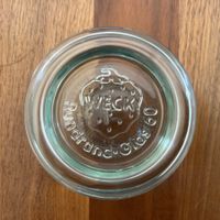 Weck Rundrand-Glas 60mm / 140ml - inkl. Glasdeckel