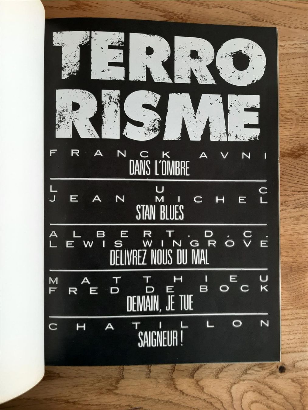 Fumetti: Terrorisme Collection 5 No. 3 (Edition Original 1987) – Usato da Affoltern am Albis venduto da Sabinezc 2