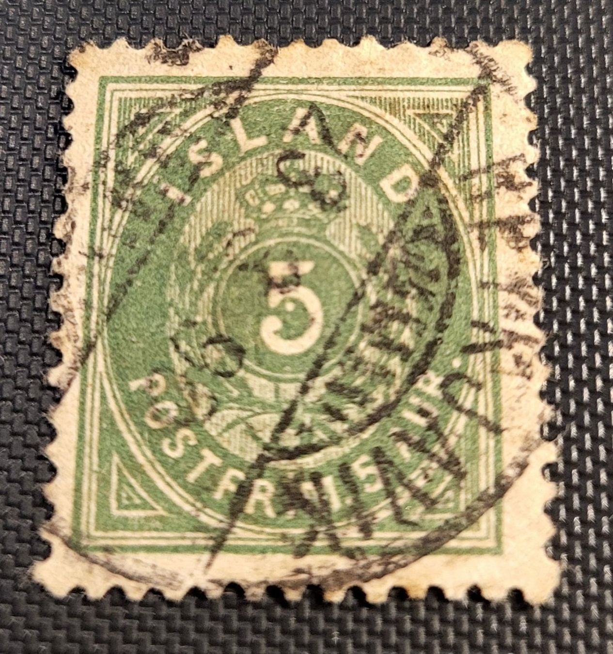 Tutti i francobolli: Island alte briefmarke – Usato da St Gallen venduto da Stampsalshobby