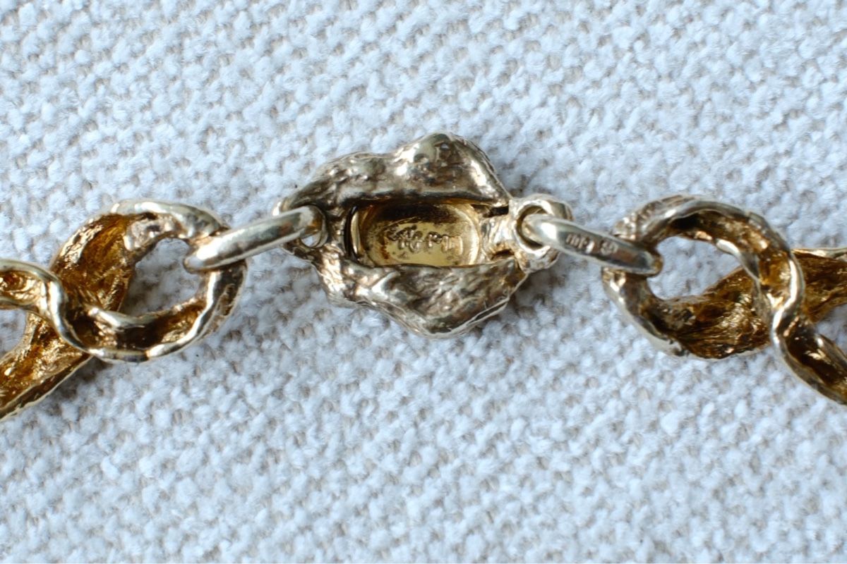 Gilbert Albert Colliers: Gilbert Albert Halskette, Silber vergoldet – D'occasion à Aarau par ren_jf6f 2