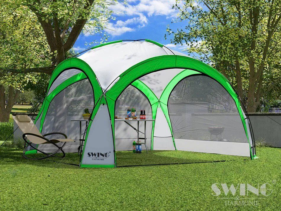 Tentes & Pavillons: LED Event Pavillon 3,60 m Grün – Neuf avec emballage d'origine à Bottighofen par zaap 2