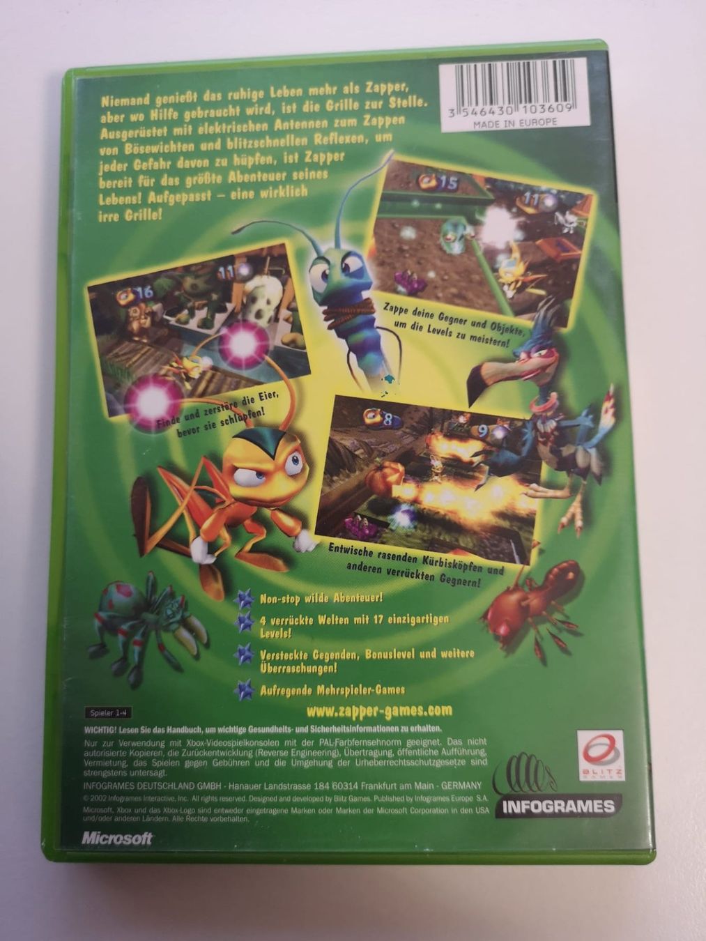 Giochi: Zapper (XBOX) – Usato da Herisau venduto da Seyashop_2 2
